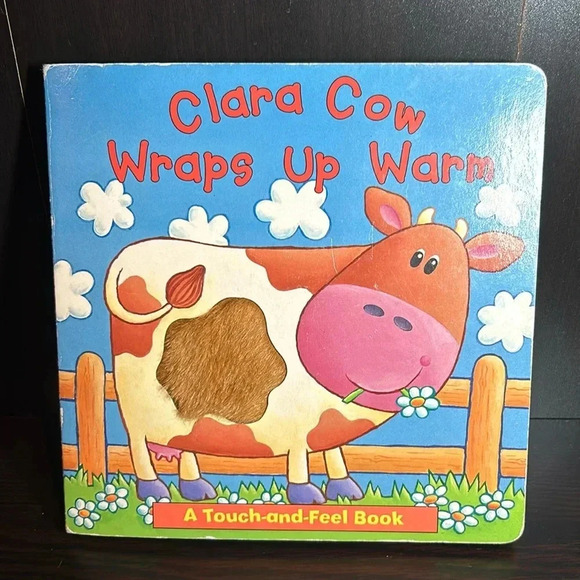 Other - Clara Cow Wraps up Warm touch and feel board book